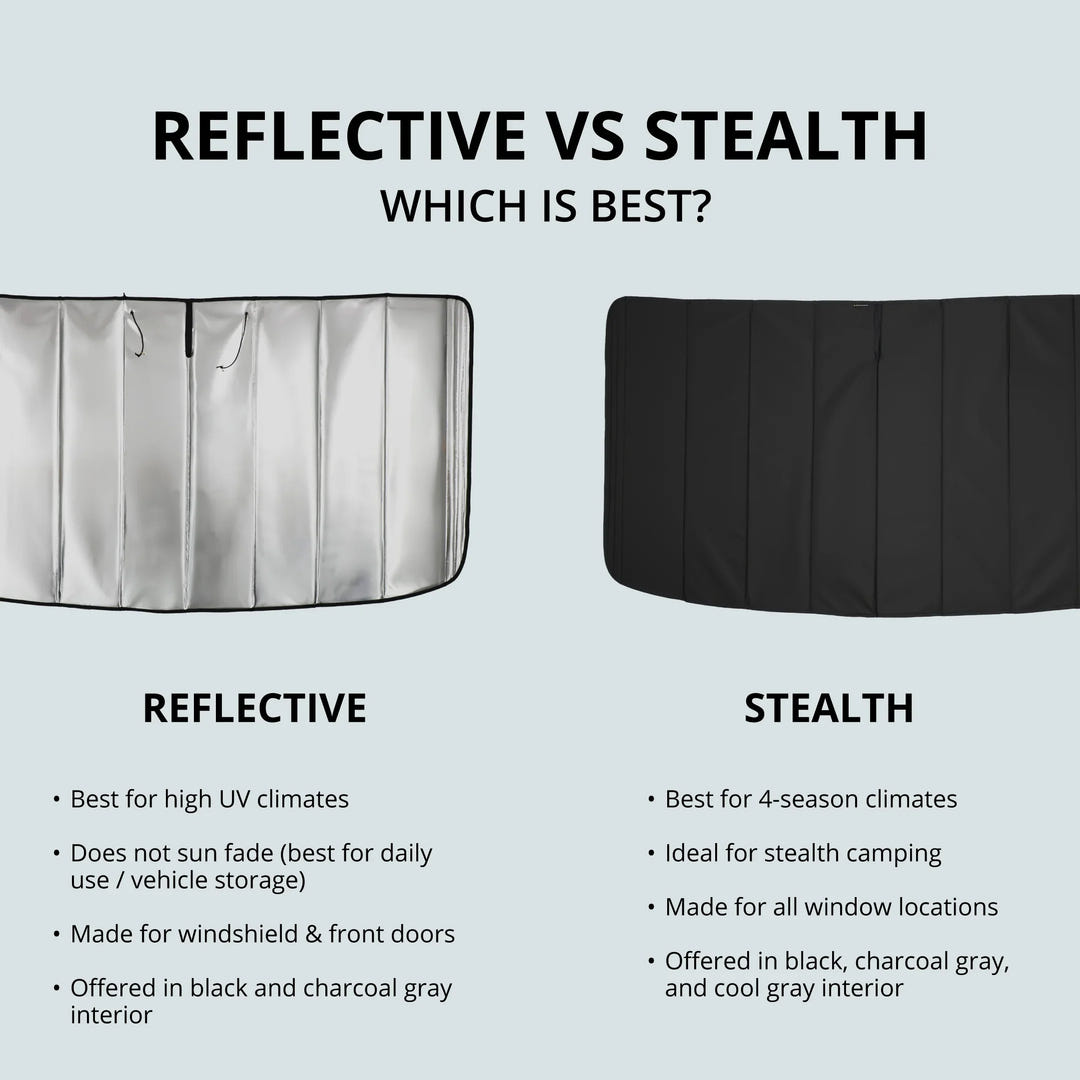 Ram Promaster Stealth Front Windshield Cover - AVC RIG