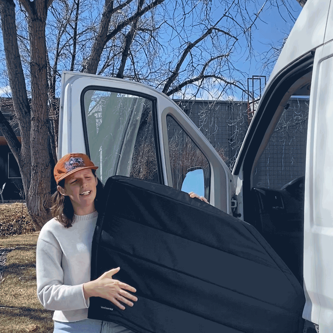 Ram Promaster Stealth Front Door Window Covers (Pair) - AVC RIG