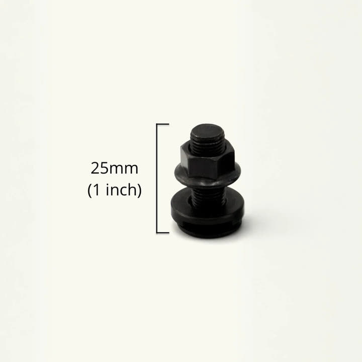 Venture L-Track M10 Single Stud Bolts - 1 inch (25mm) - AVC RIG