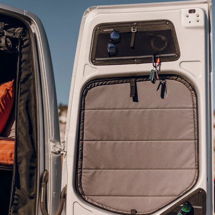 Mercedes Sprinter Upper Rear Door Storage Panels (Pair) - AVC RIG