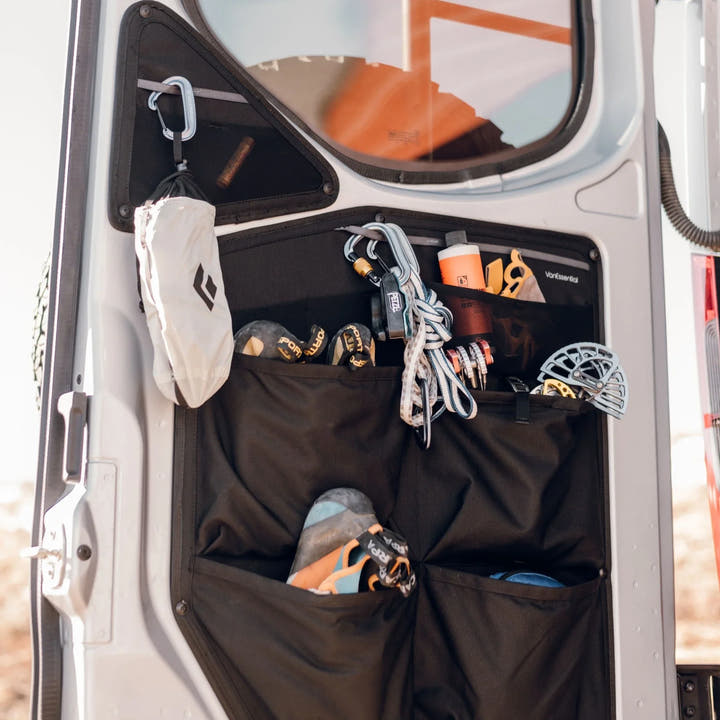 Mercedes Sprinter Lower Rear Door Storage Panels (Pair) - AVC RIG