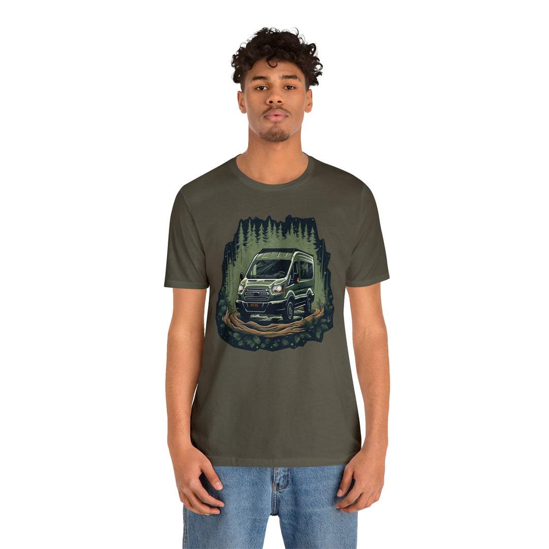 Night Forest Transit Van T-Shirt