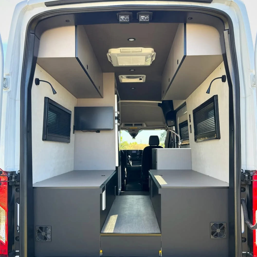 Ford Transit High Roof Rear Trim Kit - AVC RIG