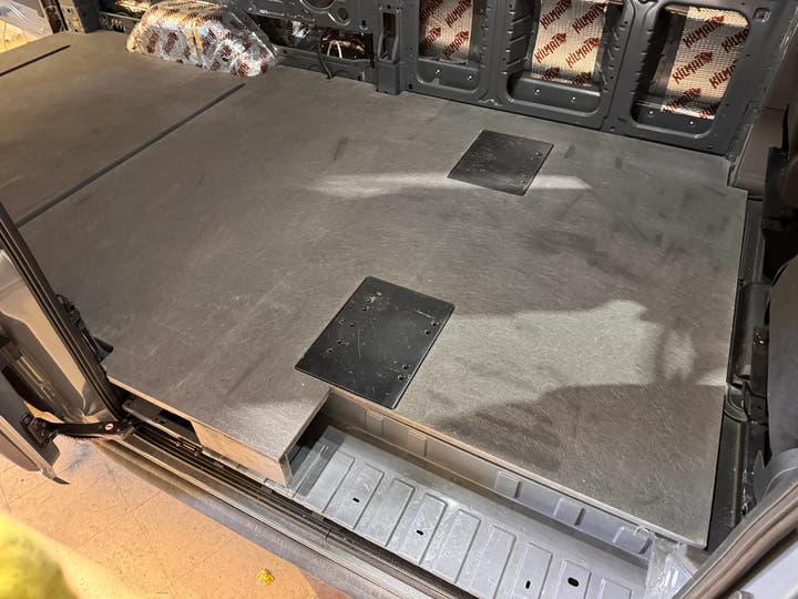 Ford Transit Premium Synthetic Subfloor System - AVC RIG