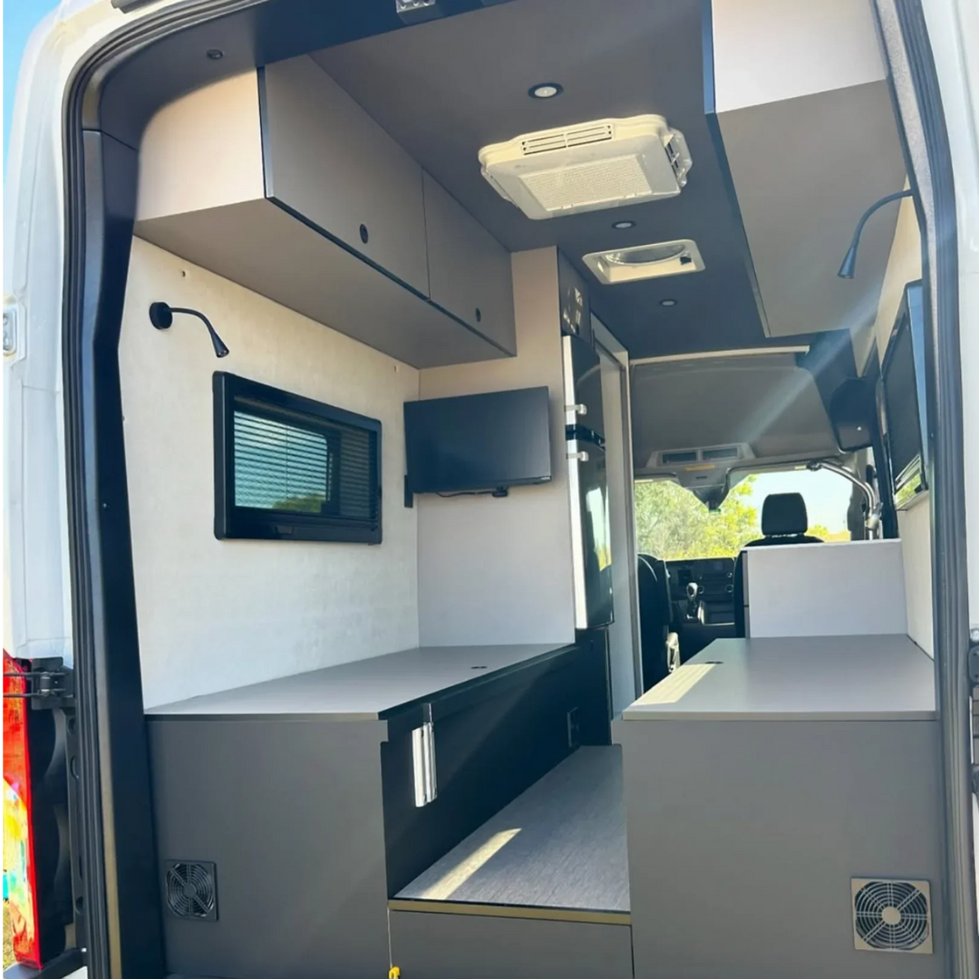 Ford Transit High Roof Rear Trim Kit - AVC RIG