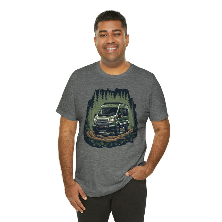 Night Forest Transit Van T-Shirt