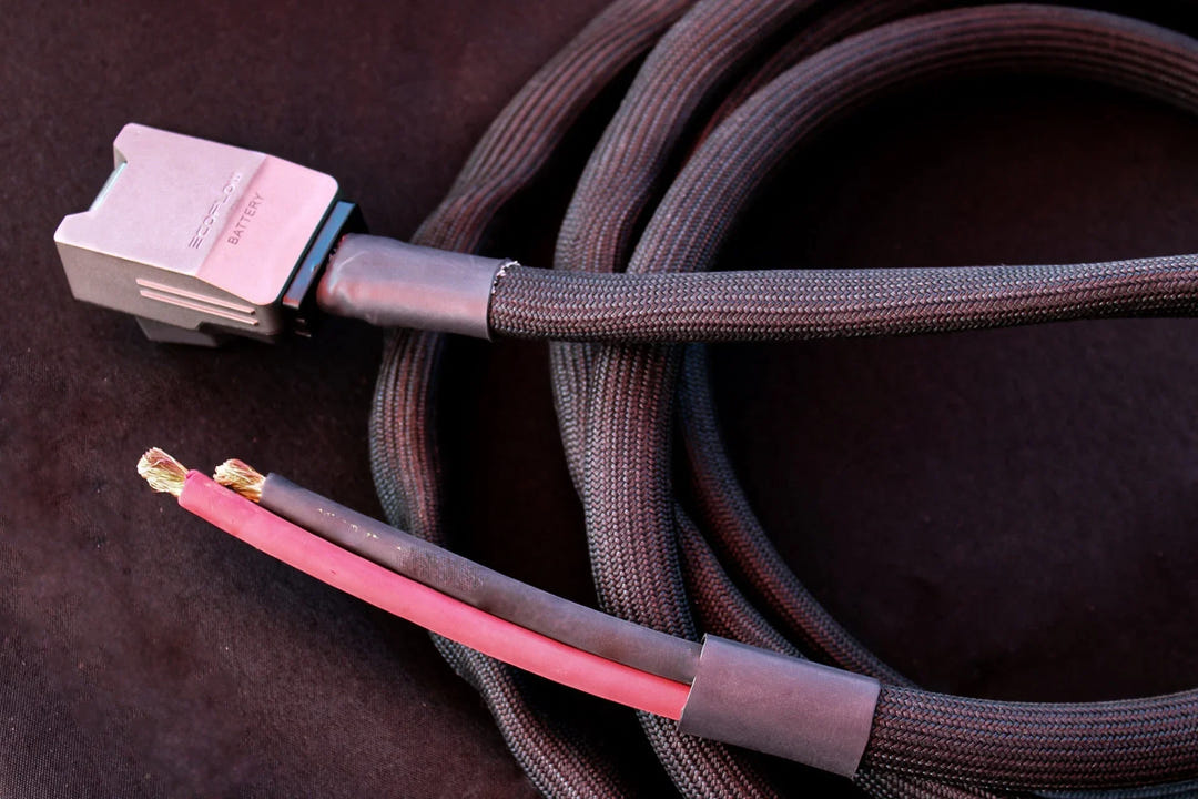 48-Volt Air Conditioner Cable for EcoFlow Power Kits (4-Post to Bare Wire, 20 Foot) - AVC RIG