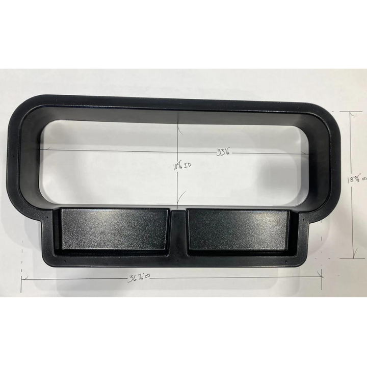 Ram Promaster Bunk Window Trim Ring with Storage Cubbies