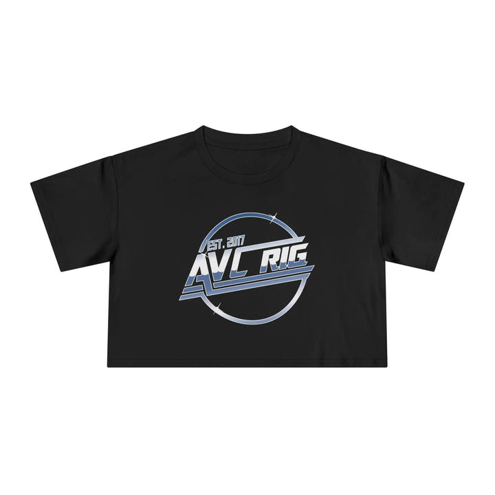 AVC RIG "Is This It?" Rock &amp; Roll Crop Tee