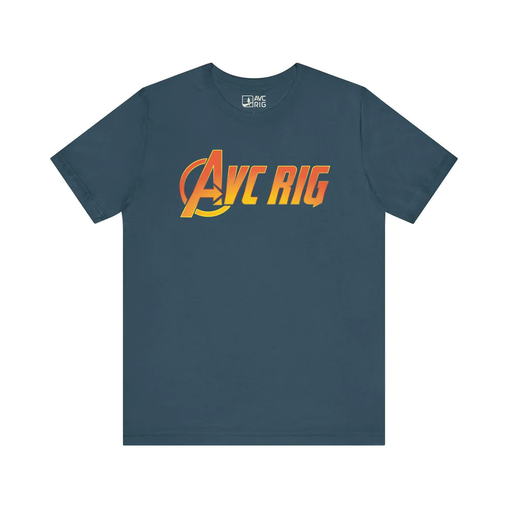 Comic Hero Unisex Jersey Tee - Super Hero Protector Team Up AVC Rig Theme - AVC RIG