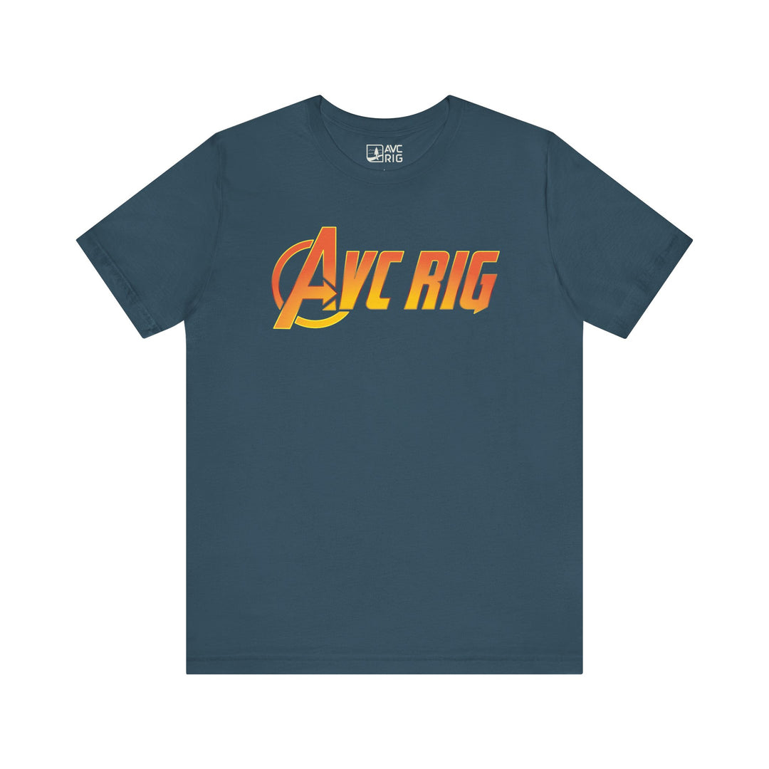 Comic Hero Unisex Jersey Tee - Super Hero Protector Team Up AVC Rig Theme