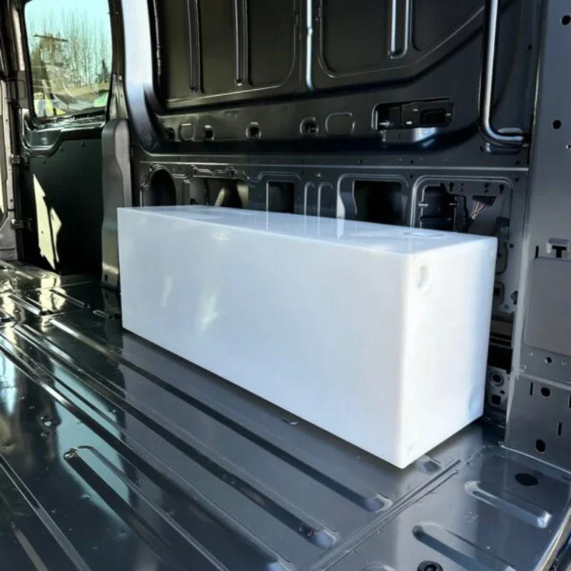 24-Gallon Ford Transit Wheel Well Water Tank - Right (TR-R-24) - AVC RIG