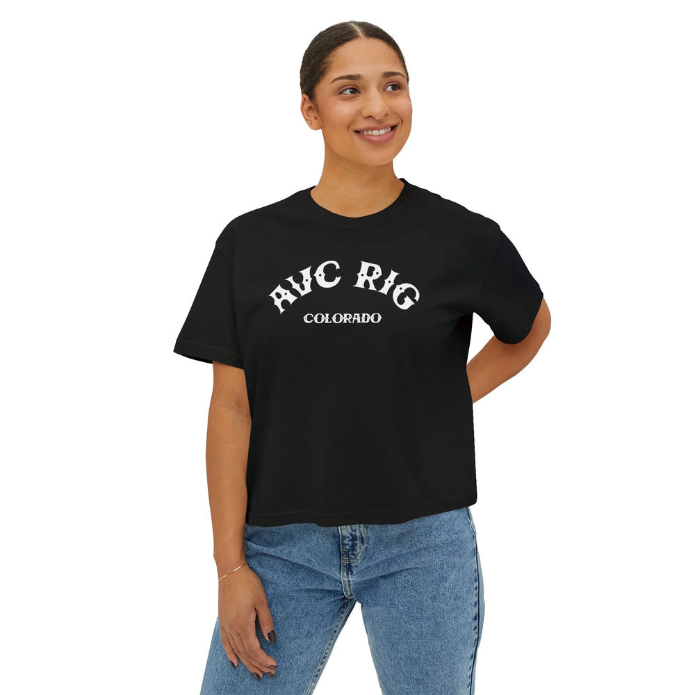 Women's Boxy Tee - AVC RIG