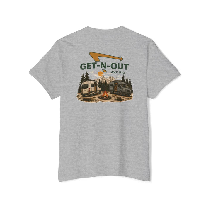 Get-N-Out out pocket tee. - AVC RIG
