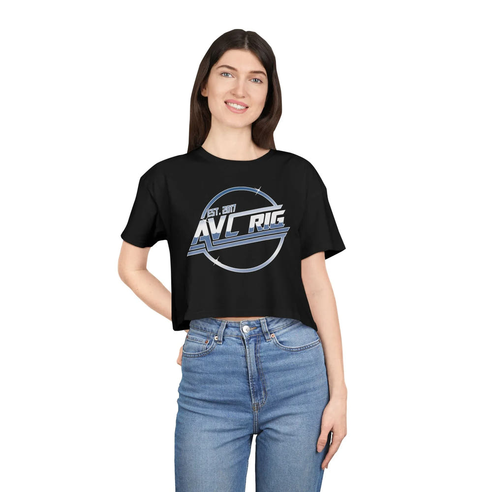 AVC RIG "Is This It?" Rock & Roll Crop Tee - AVC RIG
