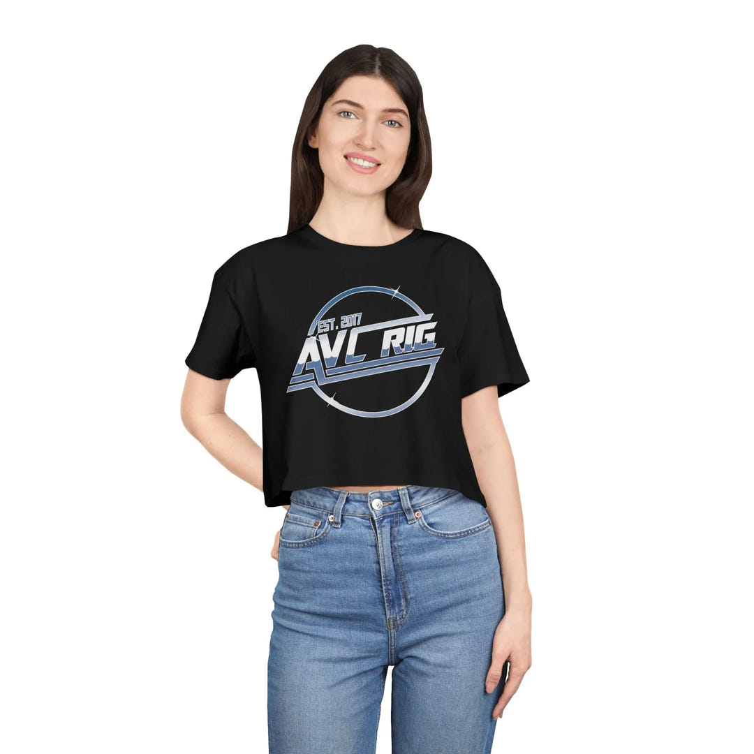 AVC RIG "Is This It?" Rock &amp; Roll Crop Tee - AVC RIG