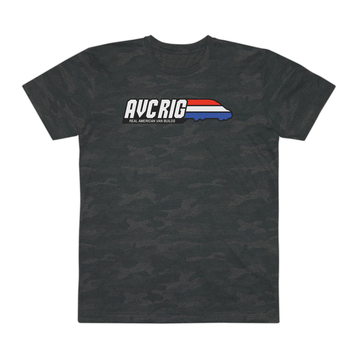 AVC RIG "Real American Van Builds" Tee - Dark Camo Edition