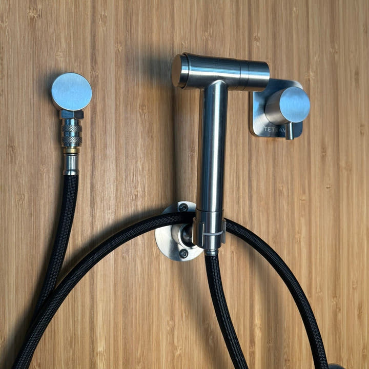 Stainless Steel RV and Marine Shower Port System