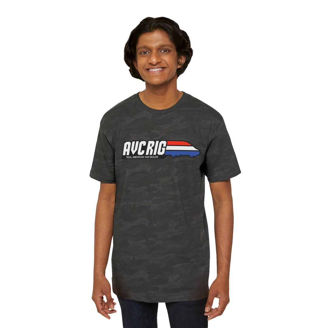 AVC RIG "Real American Van Builds" Tee - Dark Camo Edition