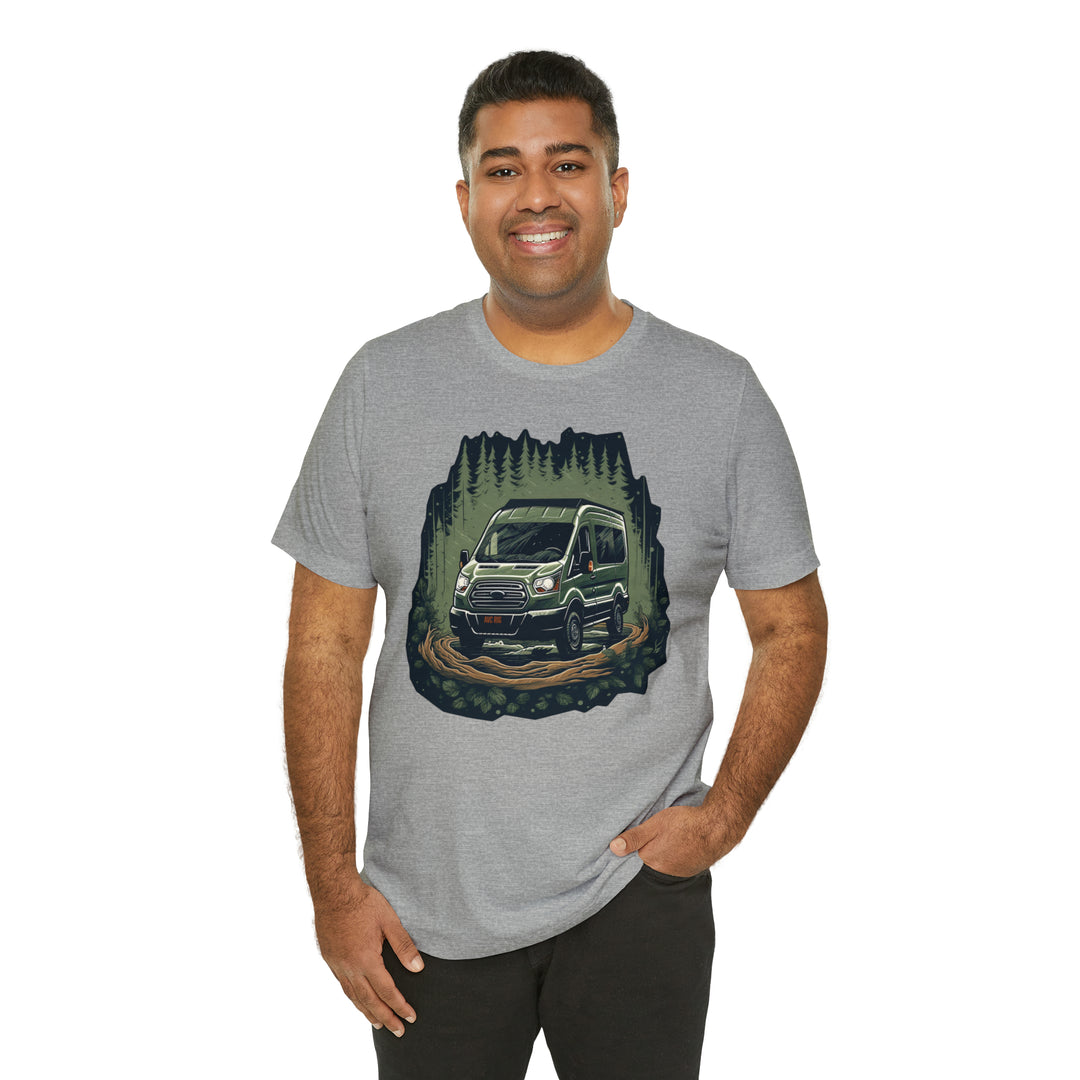 Night Forest Transit Van T-Shirt