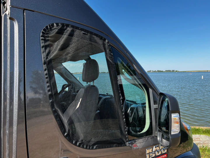 Ram Promaster Bug Screen - Front Doors (Pair) - AVC RIG