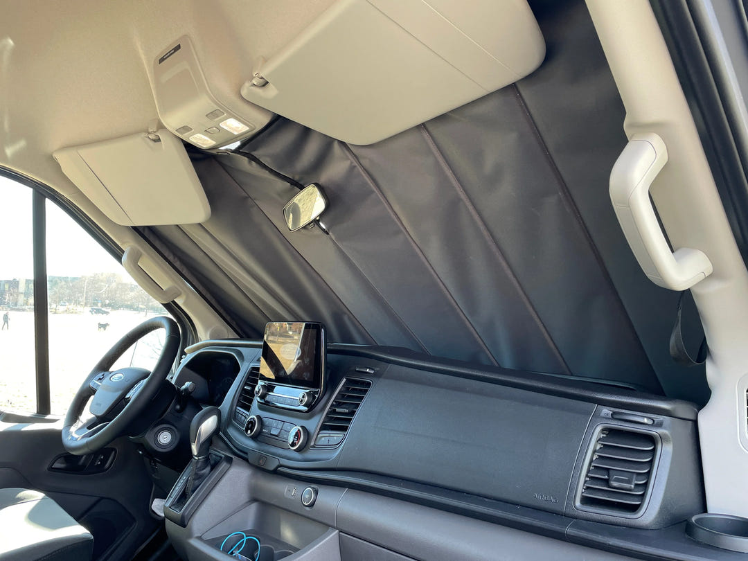 Ford Transit Stealth Front Windshield Cover - AVC RIG