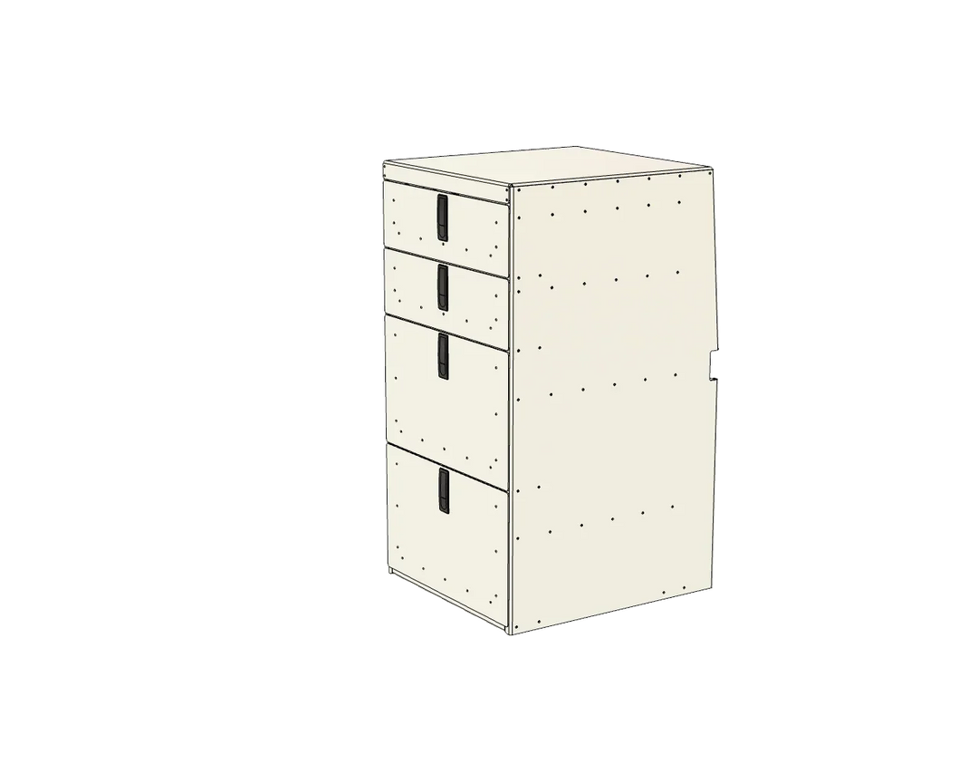 Aluminum Drawer Cabinet