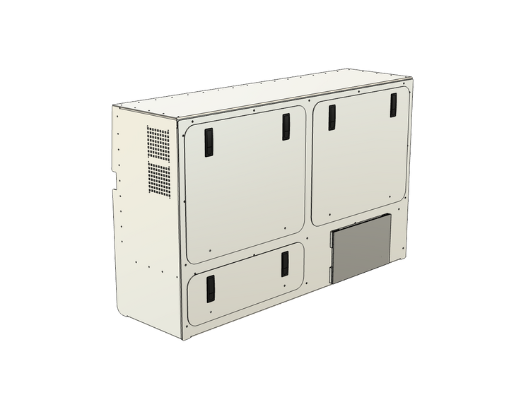 Aluminum EcoFlow Utility Cabinet