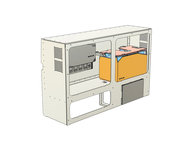 Aluminum EcoFlow Utility Cabinet - AVC RIG