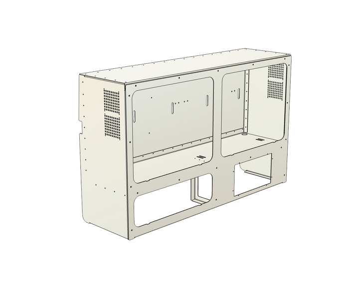 Aluminum EcoFlow Utility Cabinet