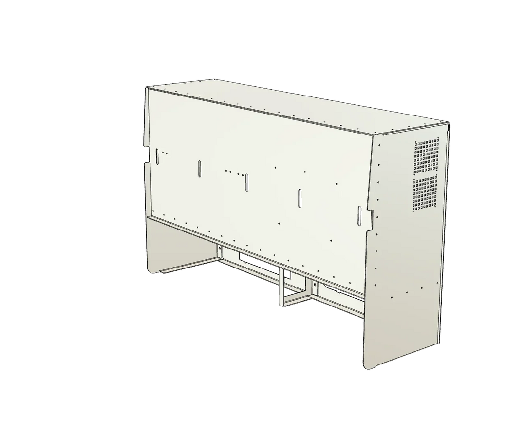 Aluminum EcoFlow Utility Cabinet - AVC RIG