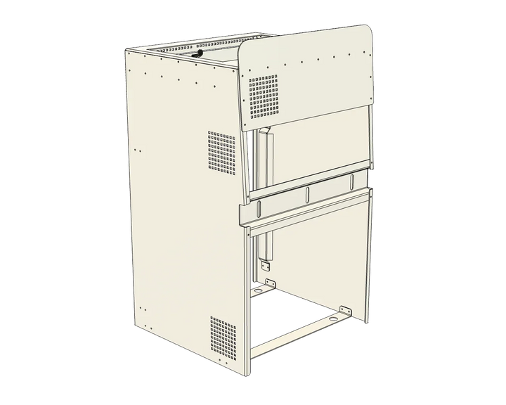 Aluminum Fridge Cabinet - AVC RIG