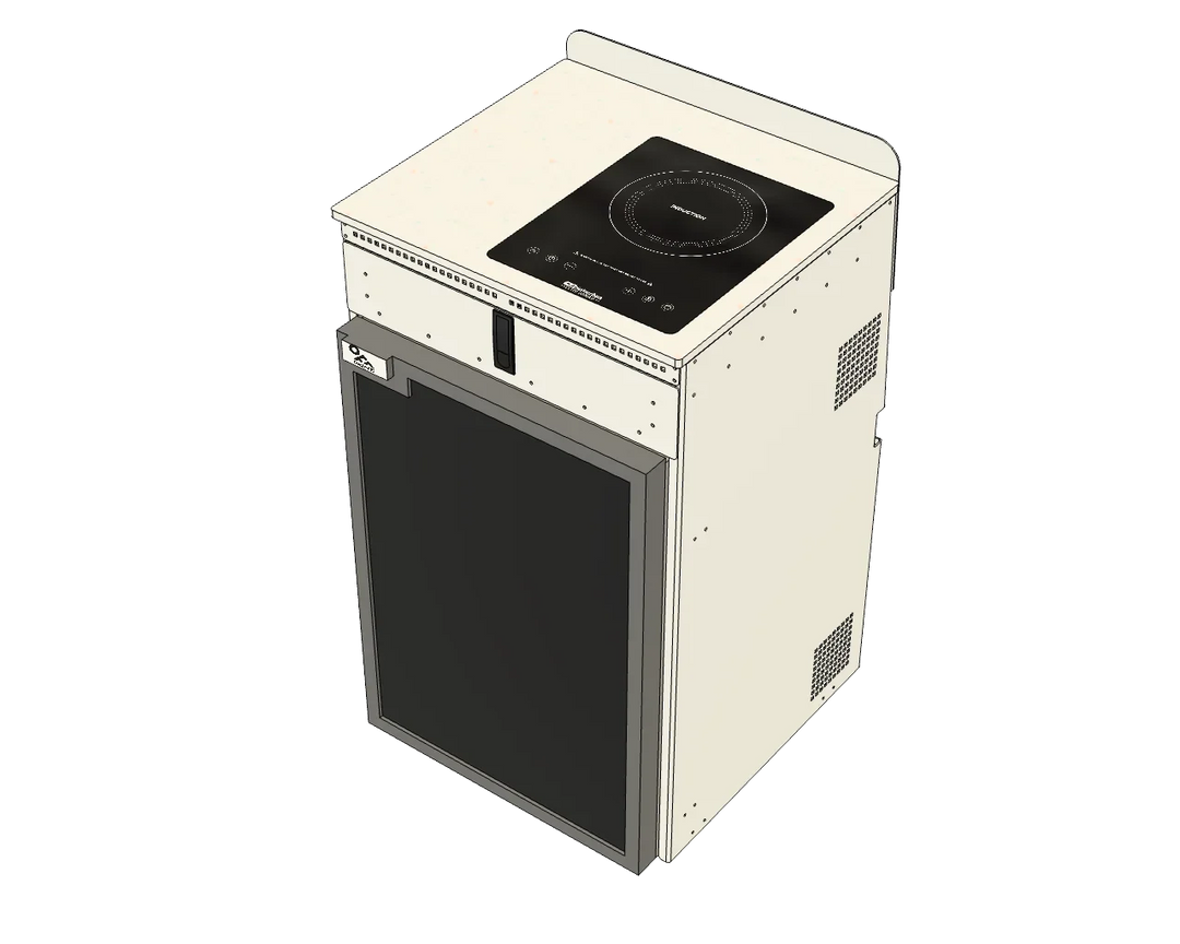 Aluminum Fridge Cabinet - AVC RIG