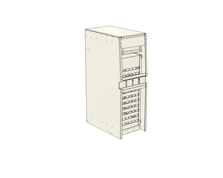 Aluminum Pantry with Drawer Cabinet - AVC RIG