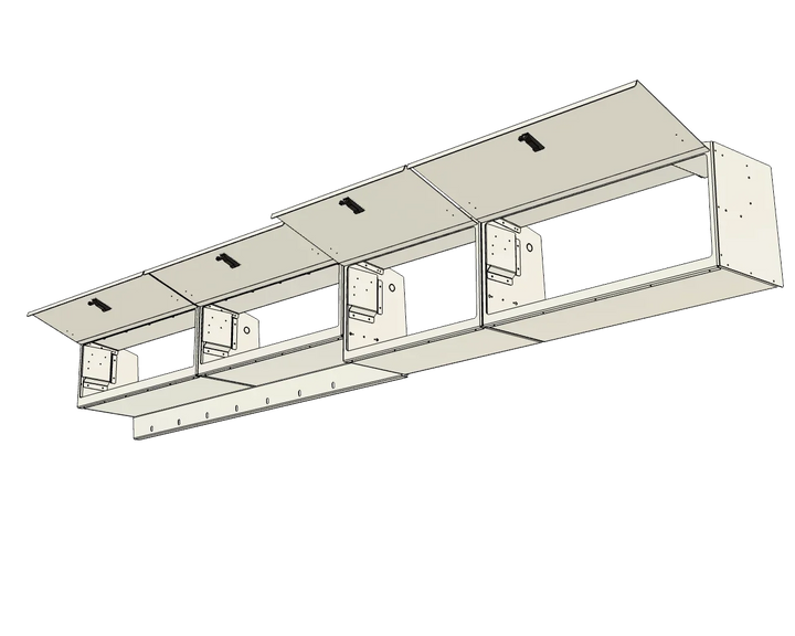 Aluminum Overhead Cabinet - AVC RIG