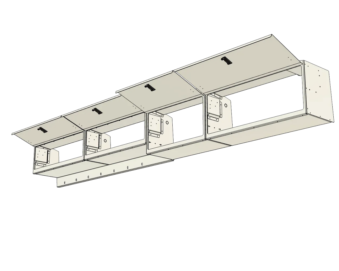 Aluminum Overhead Cabinet - AVC RIG