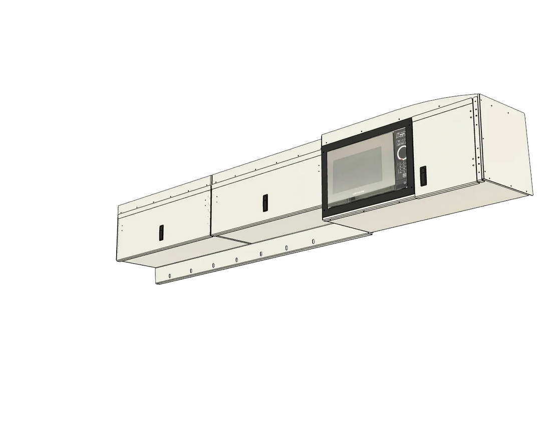 Aluminum Overhead Cabinet - AVC RIG