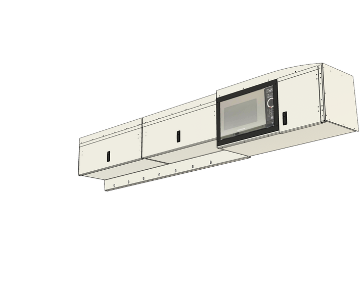 Aluminum Overhead Cabinet