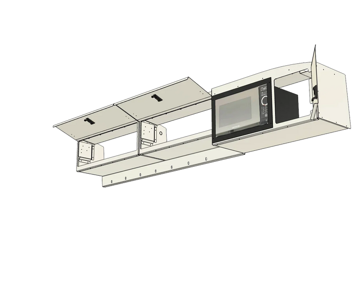 Aluminum Overhead Cabinet - AVC RIG