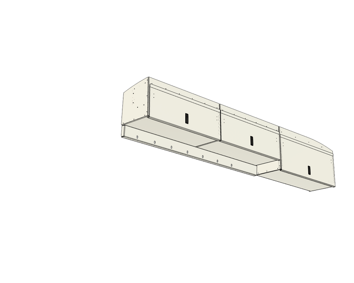 Aluminum Overhead Cabinet