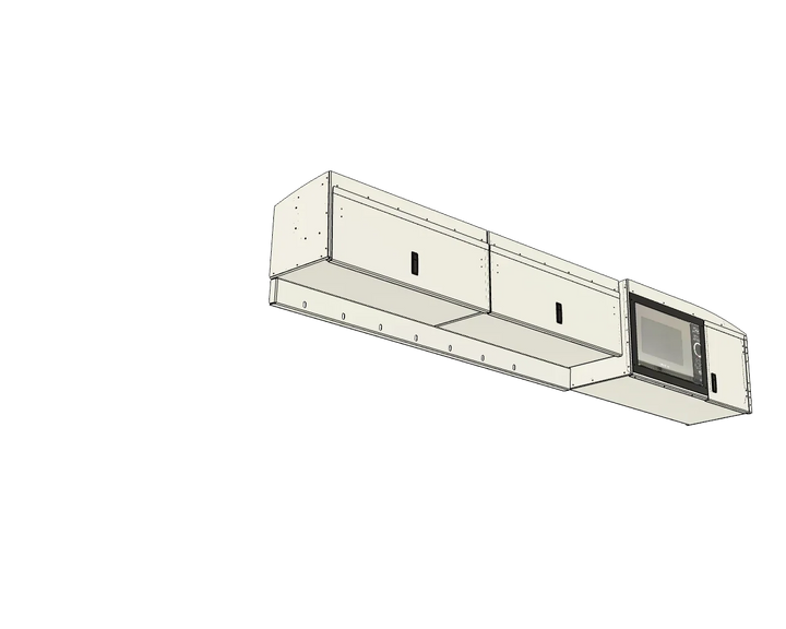 Aluminum Overhead Cabinet - AVC RIG