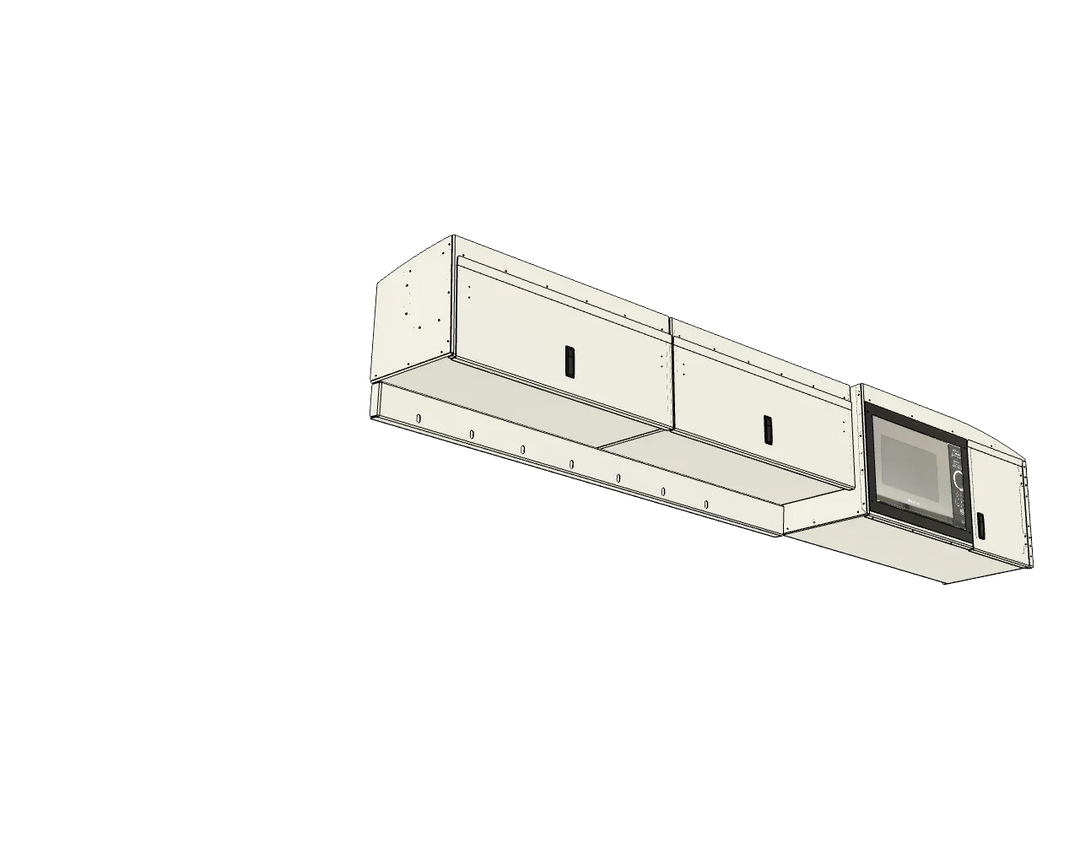 Aluminum Overhead Cabinet - AVC RIG