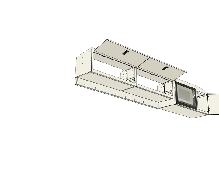 Aluminum Overhead Cabinet - AVC RIG