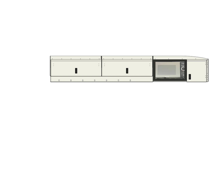 Aluminum Overhead Cabinet - AVC RIG