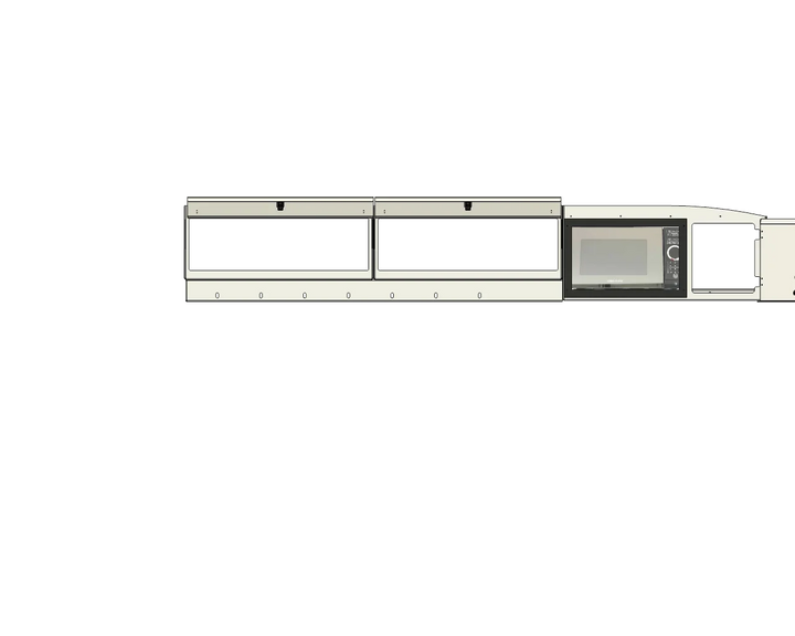 Aluminum Overhead Cabinet - AVC RIG