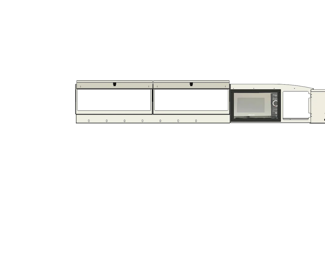 Aluminum Overhead Cabinet - AVC RIG