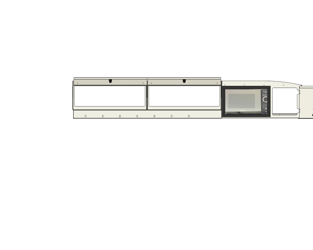 Aluminum Overhead Cabinet