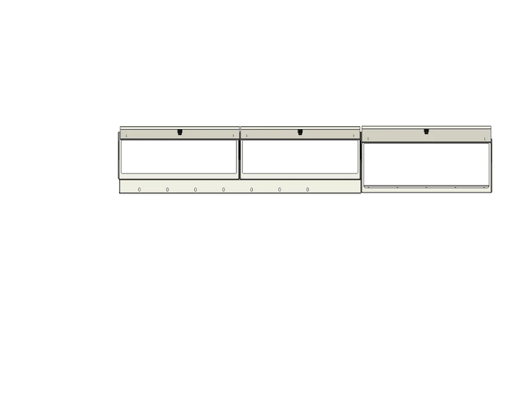 Aluminum Overhead Cabinet - AVC RIG