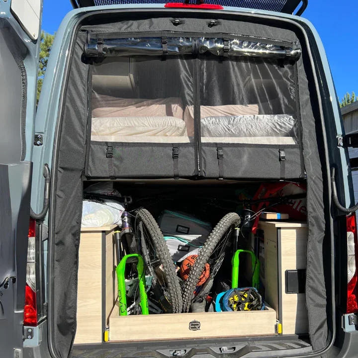 Bugwall Screen Fast Track Rear Garage - AVC RIG