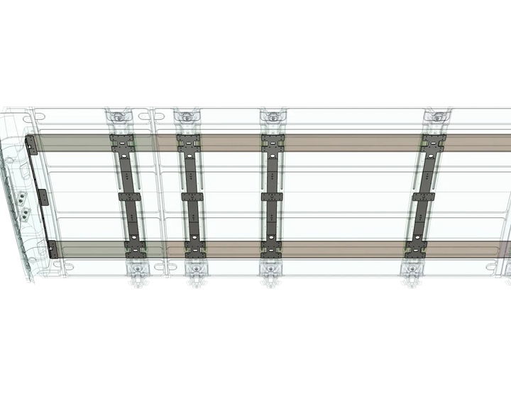 Ford Transit Aluminum Ceiling Furring Kit - AVC RIG